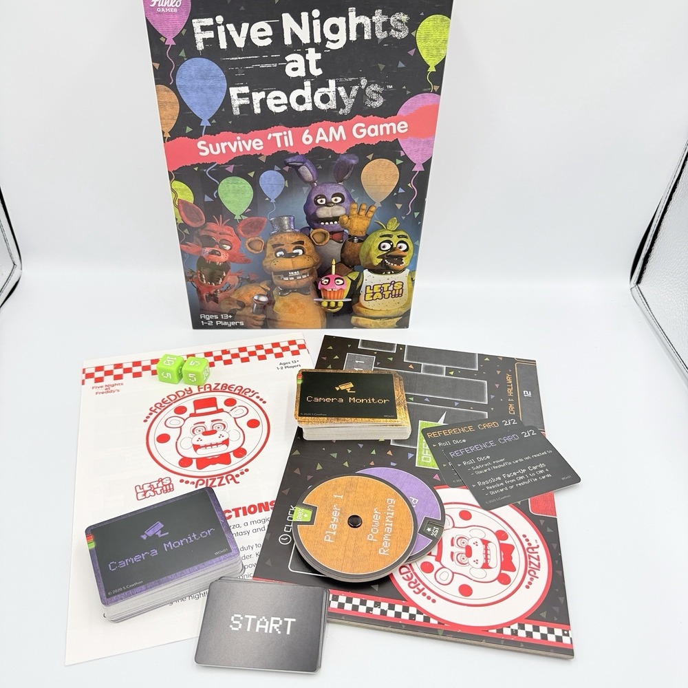 Five Nights At Freddy's Survive Til 6AM‎ Complete Funko FNAF Horror Game 2020